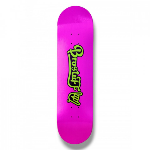Дека для скейтборда BroStuff - Original Logo Pink 8.25