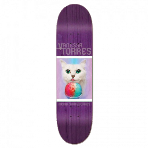 Дека для скейтборда Meow - Torres Furreal Violet 8.0